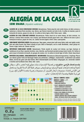 Semilla Alegria de la Casa Semi Enana, Variada