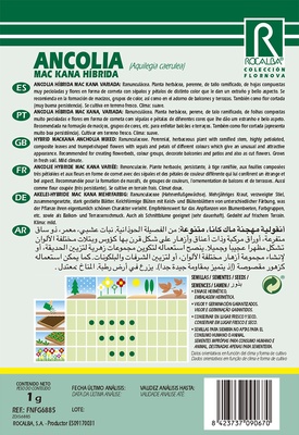 Semilla Ancolia Mac Kana Hibrida, Variada