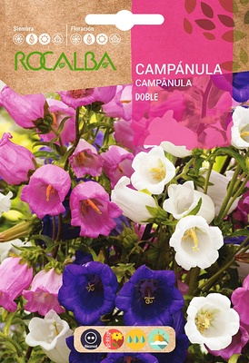 Semilla Campanula Doble Variada