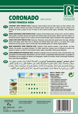 Semilla Coronado Super Princesa Rosa