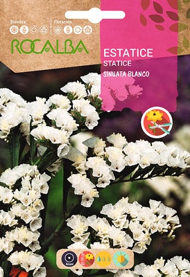 Semilla Estatice Sinuata Blanco
