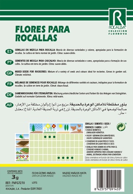 Semilla Flores para Rocallas