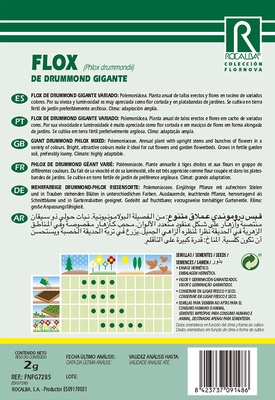 Semilla Flox de Drummond Gigante Variado