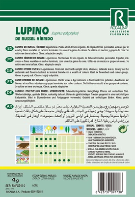 Semilla Lupino Polygylle de Russel Hibrido