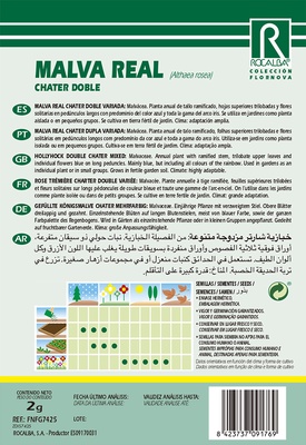 Semilla Malva Real Chater Doble Variada