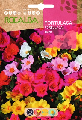 Semilla Portulaca Simple, Variada