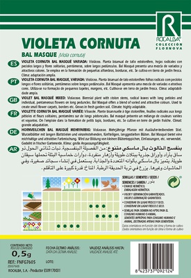 Violeta Cornuta Bal Masque, Variada