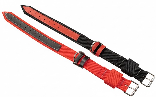 Collar Cinta Serraje Doble 45 x 2,5 cm Collar Cinta Serraje Doble 45 x 2,5 cm