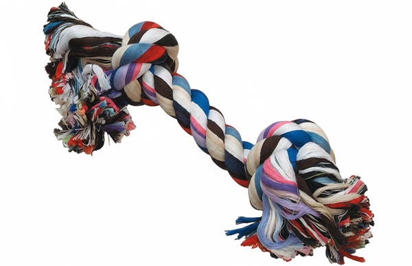 Mordedor Algodon 2 Nudos 25 cm.