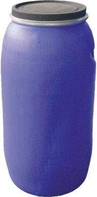 Bidon Azul Orework Tapa con Fleje 125 l