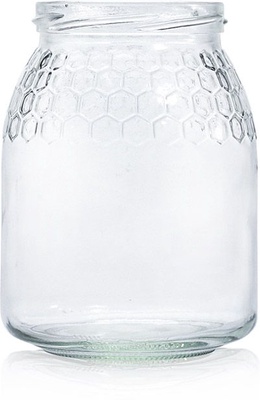 Tarro Cristal con Tapa 1kg Bajo