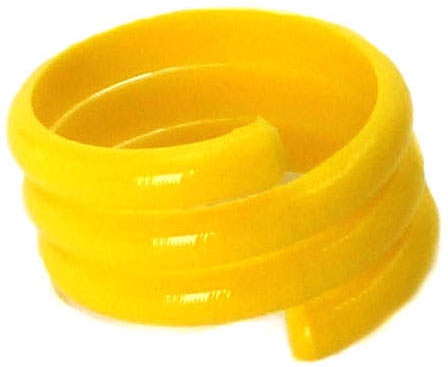 Marca Espiral Gallinas 16mm Amarillo 20 Unidades Marca Espiral Gallinas 16mm Amarillo 20 Unidades