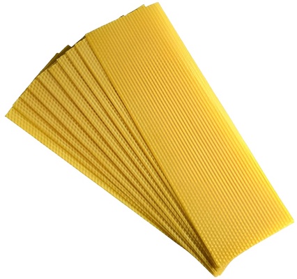 Laminas de Cera Media Alza 13x42 cm