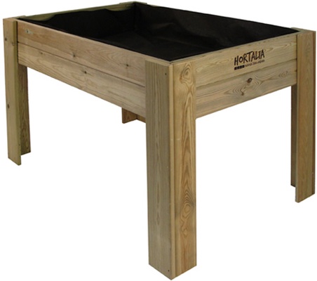 Mesa Cultivo Madera Gardenbrico L80