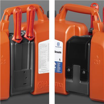 Bidon Combustible Combi Can Husqvarna Antiderrame 5 litros + 2,5 litros
