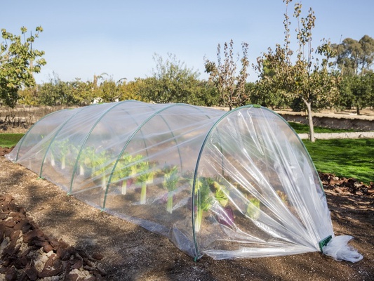 Mini Invernadero kit Tunel Arcos Estructura Mas Film de Crecimiento 2x5mt