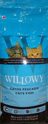 Pienso Willowy Gatos Pescado 4kg