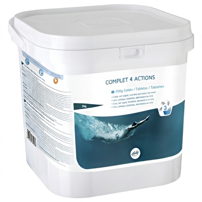 Gre Cloro Piscina 4 Acciones 5 kg Tabletas Gre Cloro Piscina 4 Acciones 5 kg Tabletas