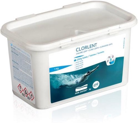 Cloro Lento Galets 250 gr 1 kg Cloro Lento Galets 250 gr 1 kg