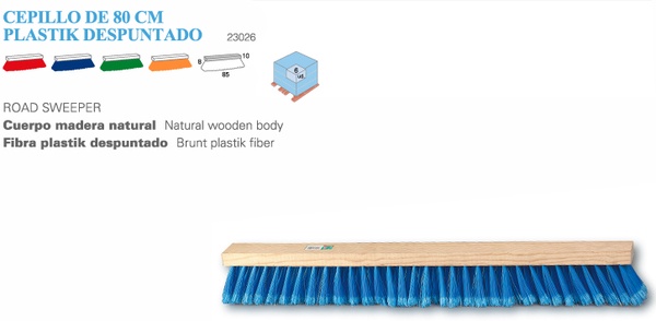 Cepillo 80 cm Plastico Despuntado