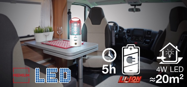 Lampara Recargable Mata Insectos Moscas y Mosquitos Led 4 Watt