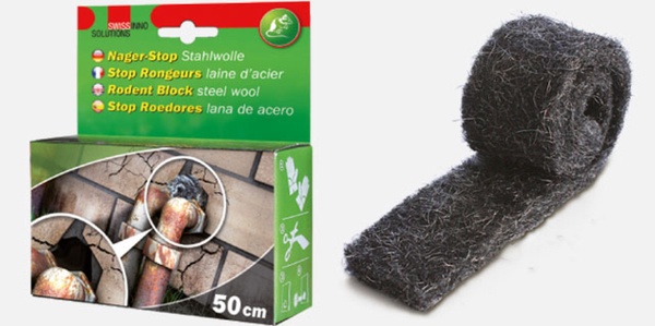 Supercat Stop Roedores Lana de acero 50 cm