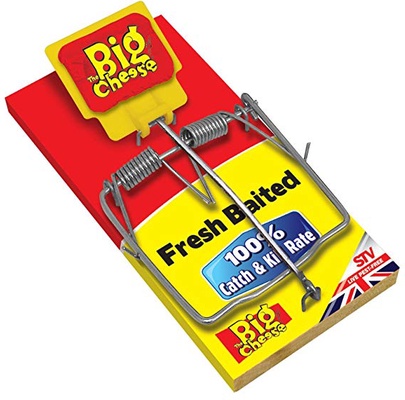 Trampa para Ratones con Cebo Fresco The Big Cheese