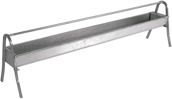 Bebedero de Canal con Patas para Corderos 1,5m