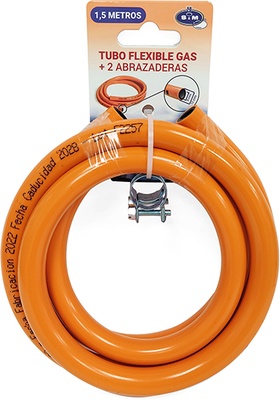 Kit Manguito Butano 1,5 mt. + Abrazadera