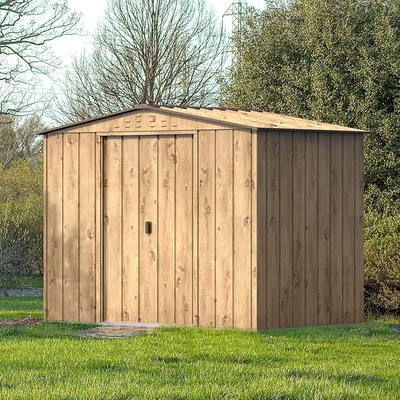 Caseta Metalica Jardin Duramax Modelo Top Shed 8x6