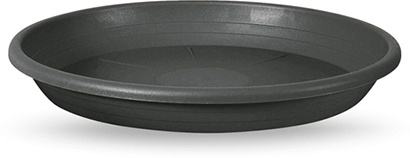 Plato Cilindro Plastico Antracita 28cm Plato Cilindro Plastico Antracita 28cm