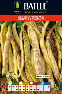 Semilla Judia Maravilla Piamonte 250 Gramos
