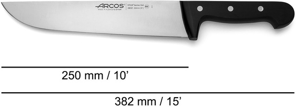 Cuchillo Carnicero Arcos 25 cm