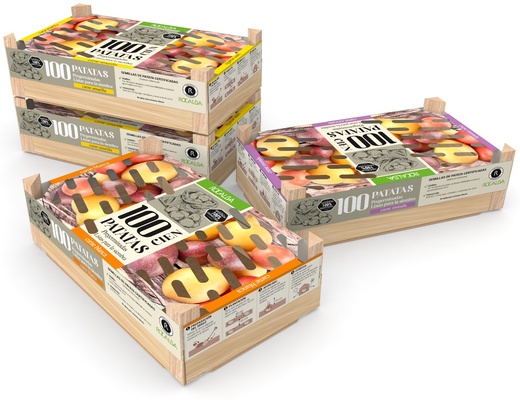 Bandeja Patata Red Pontiac -Piel Roja- 100 Unidades