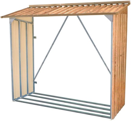 Le�ero Metalico Jardin Duramax Modelo Le�ero Imitacion Madera