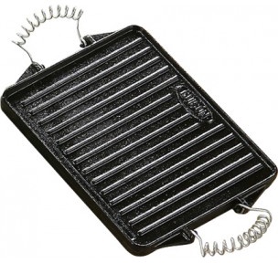 Plancha Hierro Fundido Esmaltada 21 X27