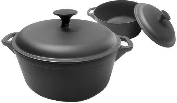 Cazuela Honda Hierro Fundido 28 cm