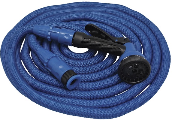 Xpansy Hose Manguera Extensible Modelo Pro - Azul Se Amplía de 7,5 a 22,5 metros Xpansy Hose Manguera Extensible Modelo Pro - Azul Se Amplía de 7,5 a 22,5 metros
