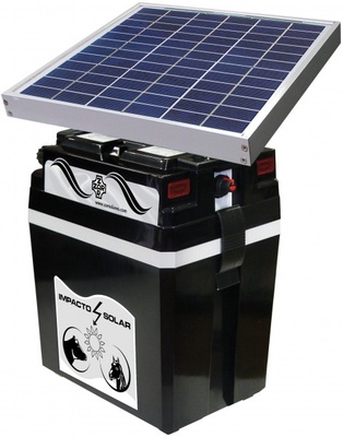 Pastor Electrico Impacto Solar Placa 10 W