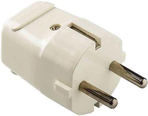 Clavija 4.8mm Tt 16a-250v Blanco Duolec