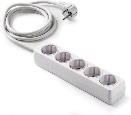 Base Multiple Regleta 5 Tomas T/t 1,5 m