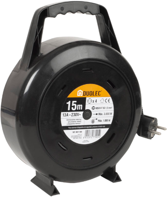 Enrollacable Domestico 15 m Max. 3000 W