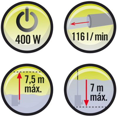 Bomba de Achique Lista Hidrosub Al-116