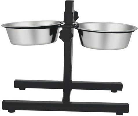 Comedero Perros Doble Soporte Regulable Talla M