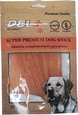 Snack Natural Tiras de Pollo 100 gr