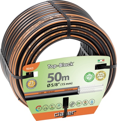 Manguera Riego Claber Top Black 50 metros 5/8
