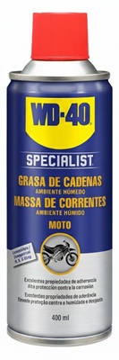 Wd-40 Specialist Moto Grasa Cadenas Ambiente Humedo Spray 400ml Wd-40 Specialist Moto Grasa Cadenas Ambiente Humedo Spray 400ml