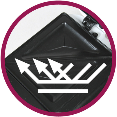 Sandwichera Habitex Cc5502b 700 W