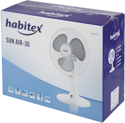 Ventilador de Sobremesa Habitex Sun Air-30