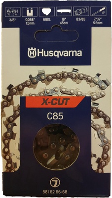 Cadena Motosierra Husqvarna C85 1.5mm Paso 3/8 68 Eslabones